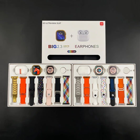 i20 Ultra Smartwatch 10-in-1