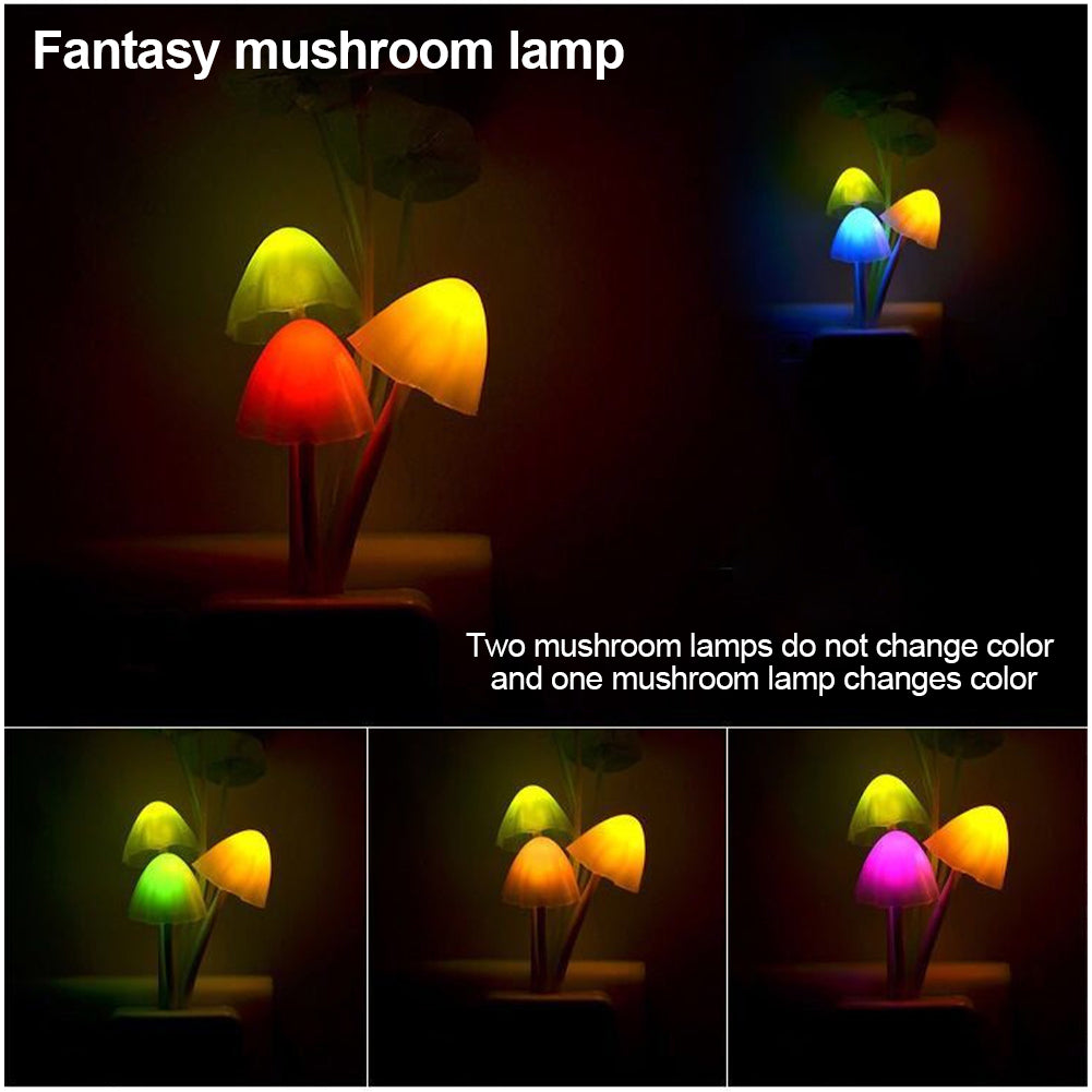 Mushroom Sensor Night Light for | Bedroom Decor |