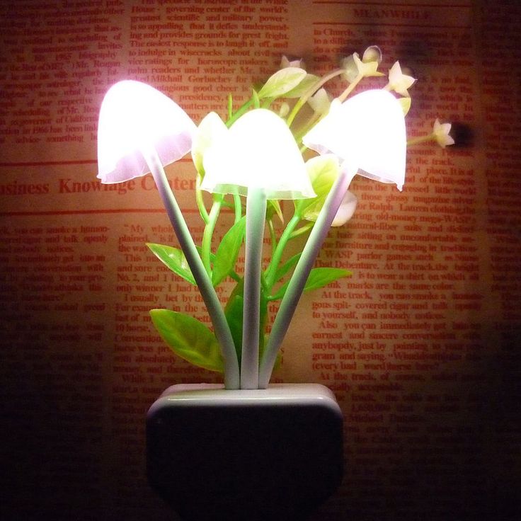 Mushroom Sensor Night Light for | Bedroom Decor |